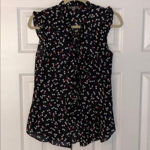 GAP polka dot blouse